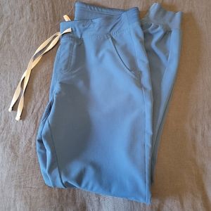 Figs Women's Royal Blue Zamora Jogger Scrub Pants Medium Tall